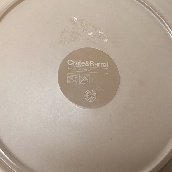 Crate and Barrel Caprice Floral Melamine Plates Botanical Bright Colors Picnic - Picture 2 of 3